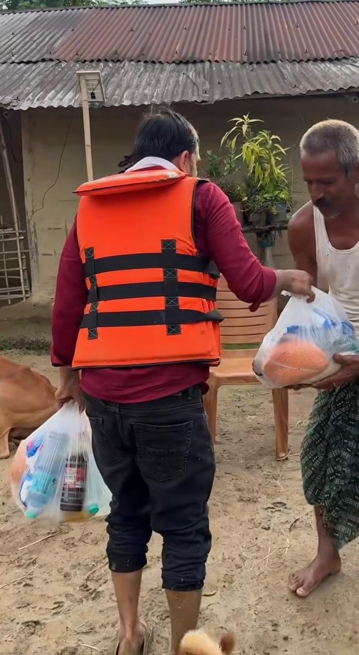 Assam Flood Relief Provided