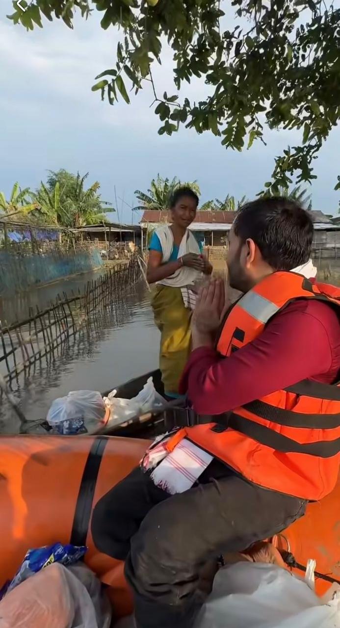 Assam Flood Relief Provided