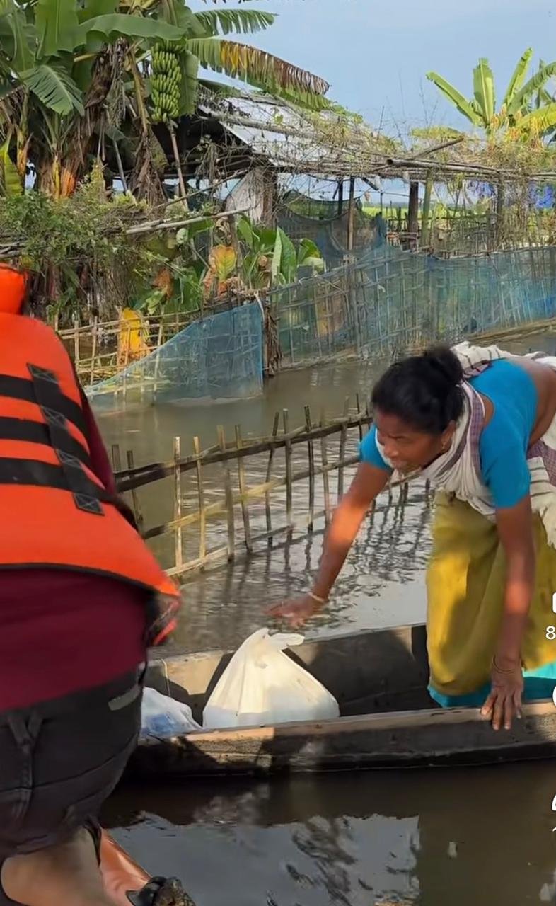 Assam Flood Relief Provided